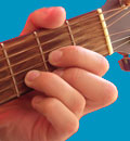 Guitar chord picture of D
