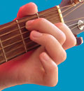 Guitar chord picture of E7