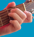 Guitar chord picture of Em